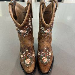 SHYANNE GIRLS' LITTLE MAISIE WESTERN BOOTS - SNIP TOE