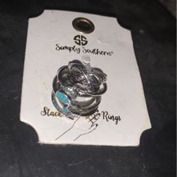 NWT Simply Southern Rings