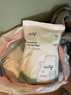 Breastmilk storage bags