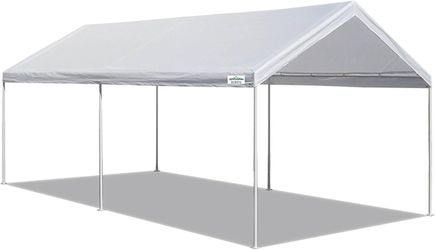 COBIZI Carport 10'x20' Heavy Duty Portable Garage, Upgraded Car Canopy