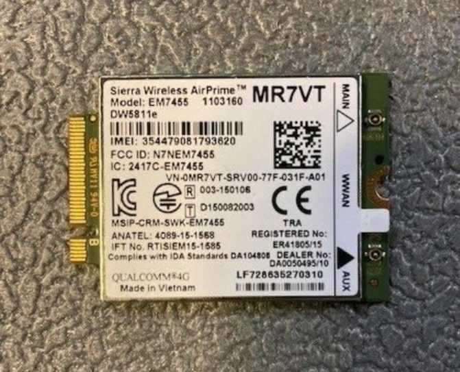 Cellular Wireless Network LTE Modem For Laptops 