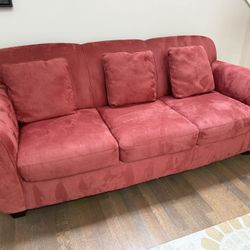 Set Of 2 Matching Sofas And Cushions