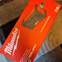Milwaukee M18 Cordless Bluetooth Job site Radio. $150