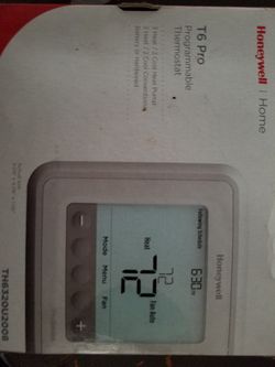 Honeywell T6 Pro programmable theromostat