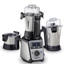 Hamilton Beach Professional 4-in-1 Juicer Mixer Grinder, Commercial-Grade