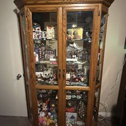 Huge Curio Cabinet 