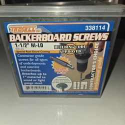Troxell Backerboard Screws 800 Pcs $35