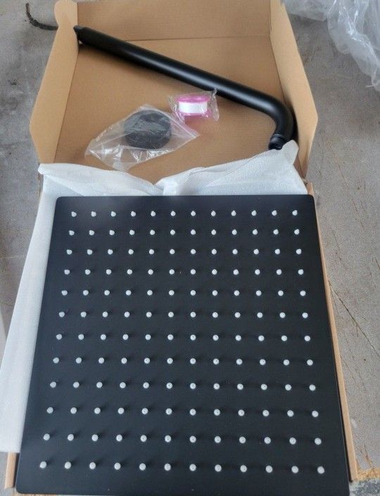 New 12 Inch Rain Shower Head With 15 Inch Extension Arm