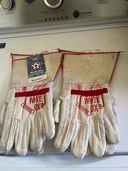 North Star white OX gloves  large