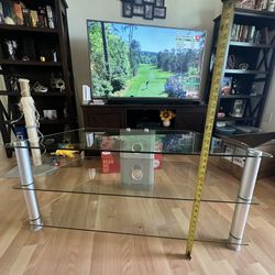Glass Tv Stand 