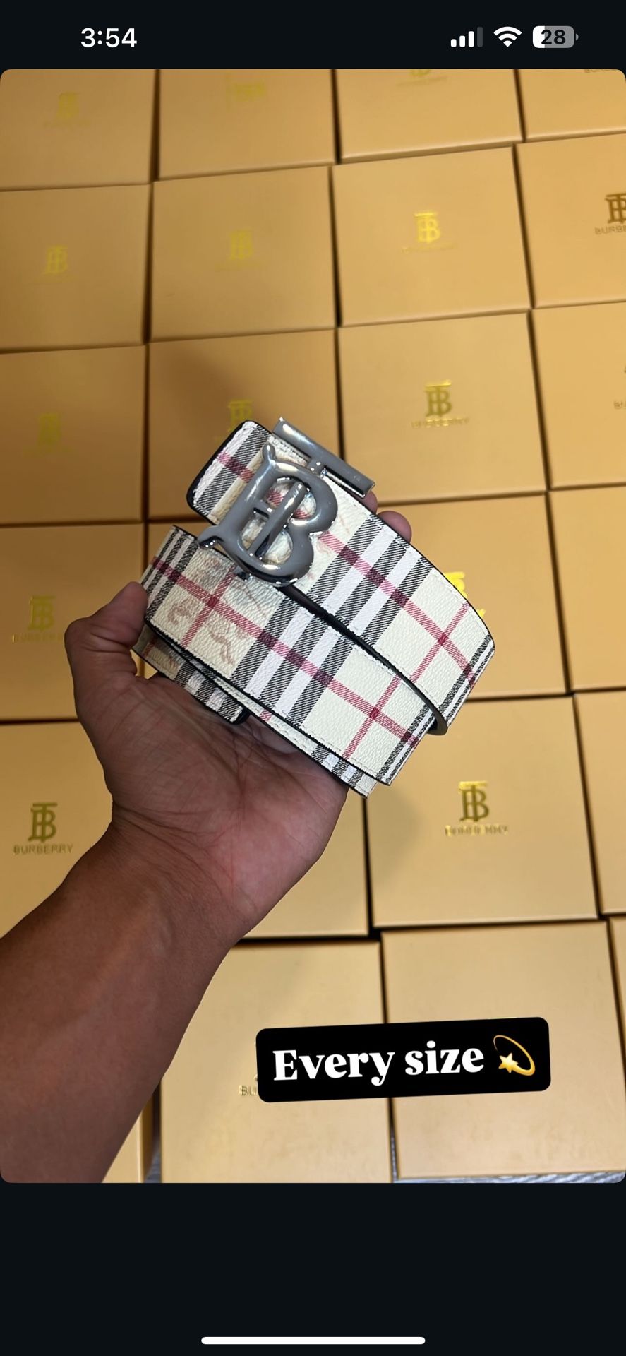 Burberry Belts