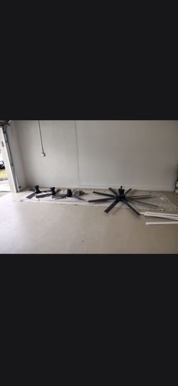 1 large fan 5 smaller fans all brand new