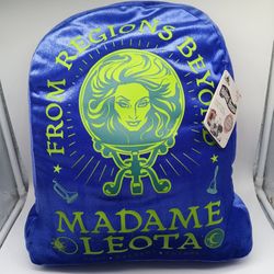 NWT Disney Parks Haunted Mansion Madame Leota GLOW In The Dark Tombstone Pillow 