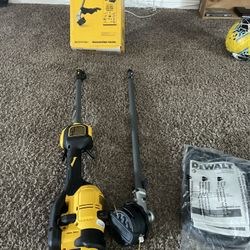 DEWALT 60V MAX Brushless Cordless Battery Powered Attachment Capable String Trimmer (Tool Only)