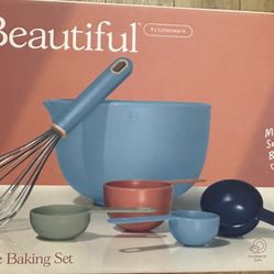 6 piece Essential Baking Set -Blue Icing