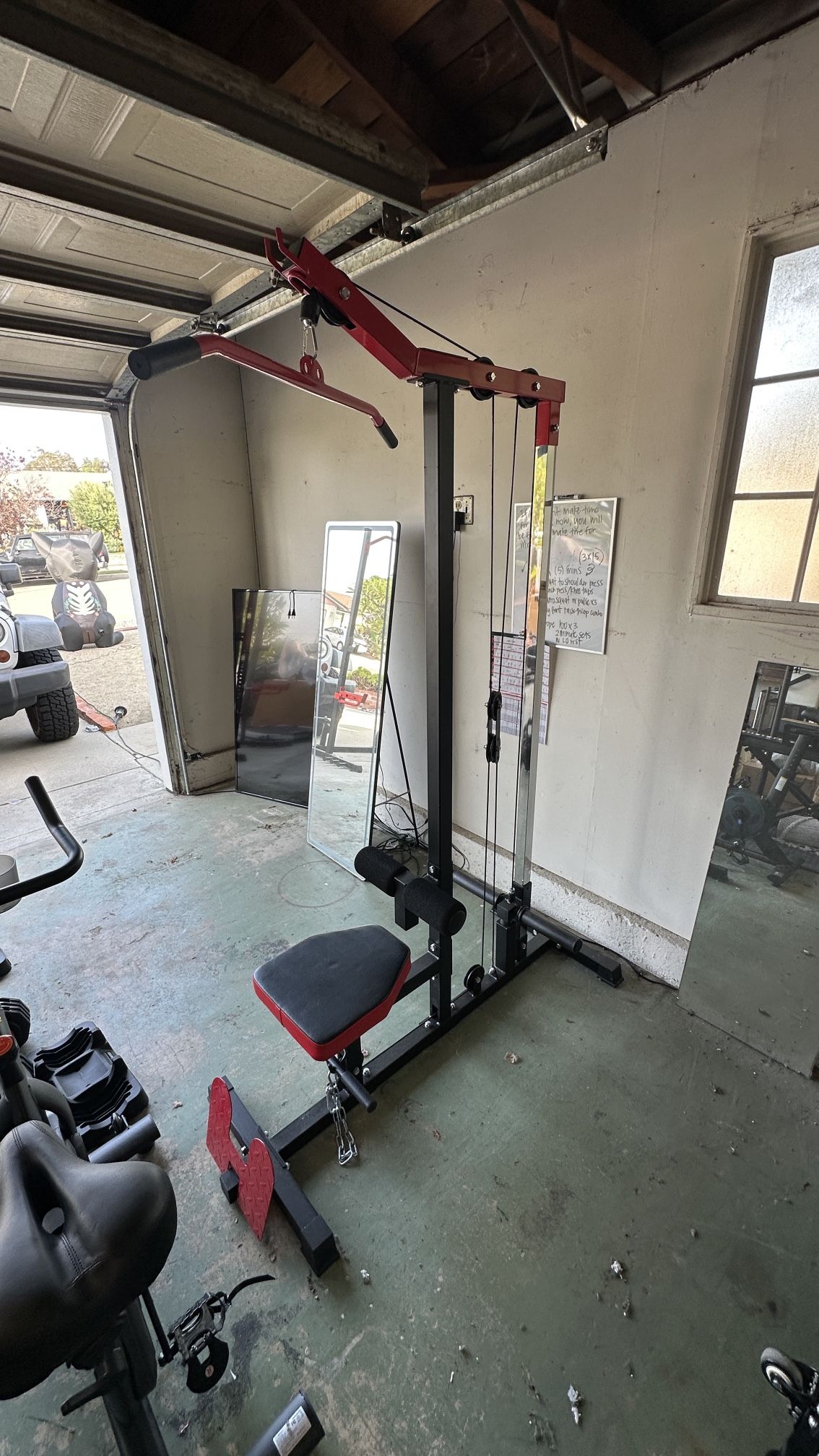 Lat Pull Down Machine Home Gym
