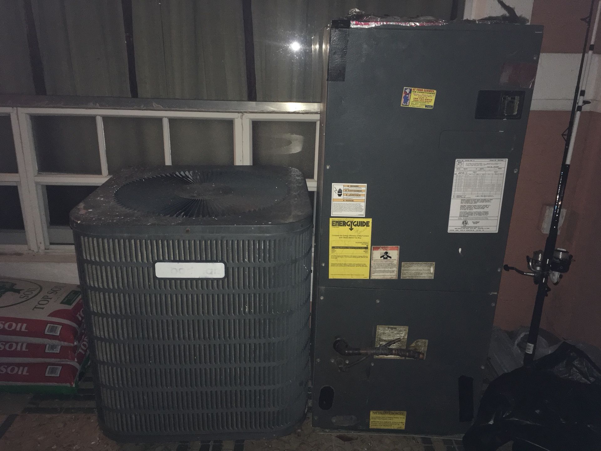 2 for 1 Used Goodman Air Conditioning (Handler AND Condenser)