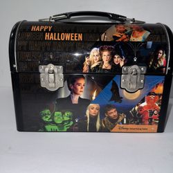 Disney Advertising Sales Happy Halloween Promotional Metal Lunchbox TV Movie.