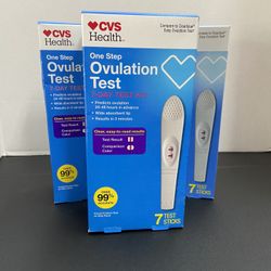 One Step Ovulation Test x3
