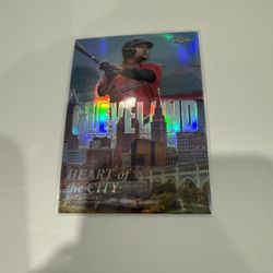 Jose Ramirez, 2022 Topps Chrome Heart of the City #HOC-7, Cleveland Guardians