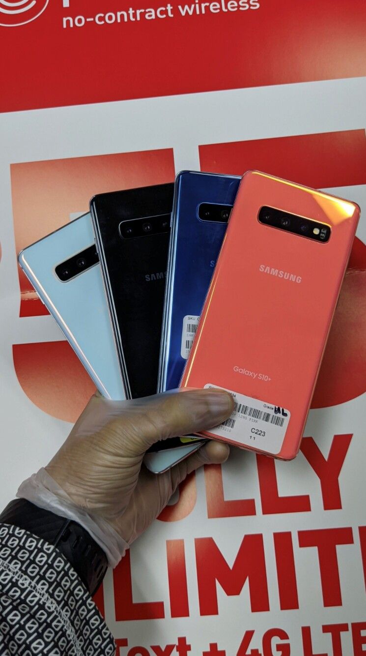 Samsung Galaxy S10 Plus 1TB / 512gb / 128gb Factory Unlocked, Like New! OPEN (11:30AM-6PM)