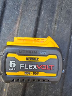 FLEXVOLT 20V/60V MAX Lithium-Ion 6.0Ah Battery Pack