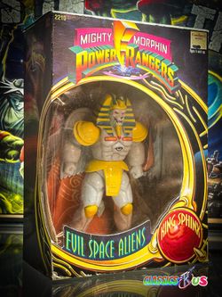 1993 Bandai Mighty Morphin Power Rangers Evil Space Aliens King Sphinx