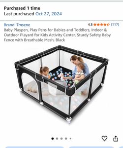 Baby play pen