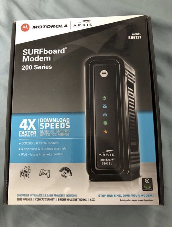 Motorola Modem SB6121Spectrum Approved for Sale in Waipahu, HI OfferUp