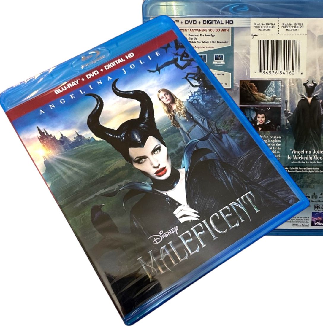 Disney: Maleficent (2014) Blu-ray - DVD + Digital HD - New
