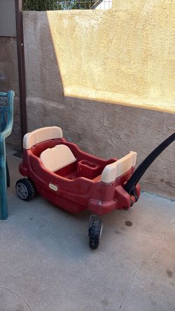 Heavy very strudy , Eastside, Hunter and Cuba st.Little Tikes Double Seat Kids Wagon