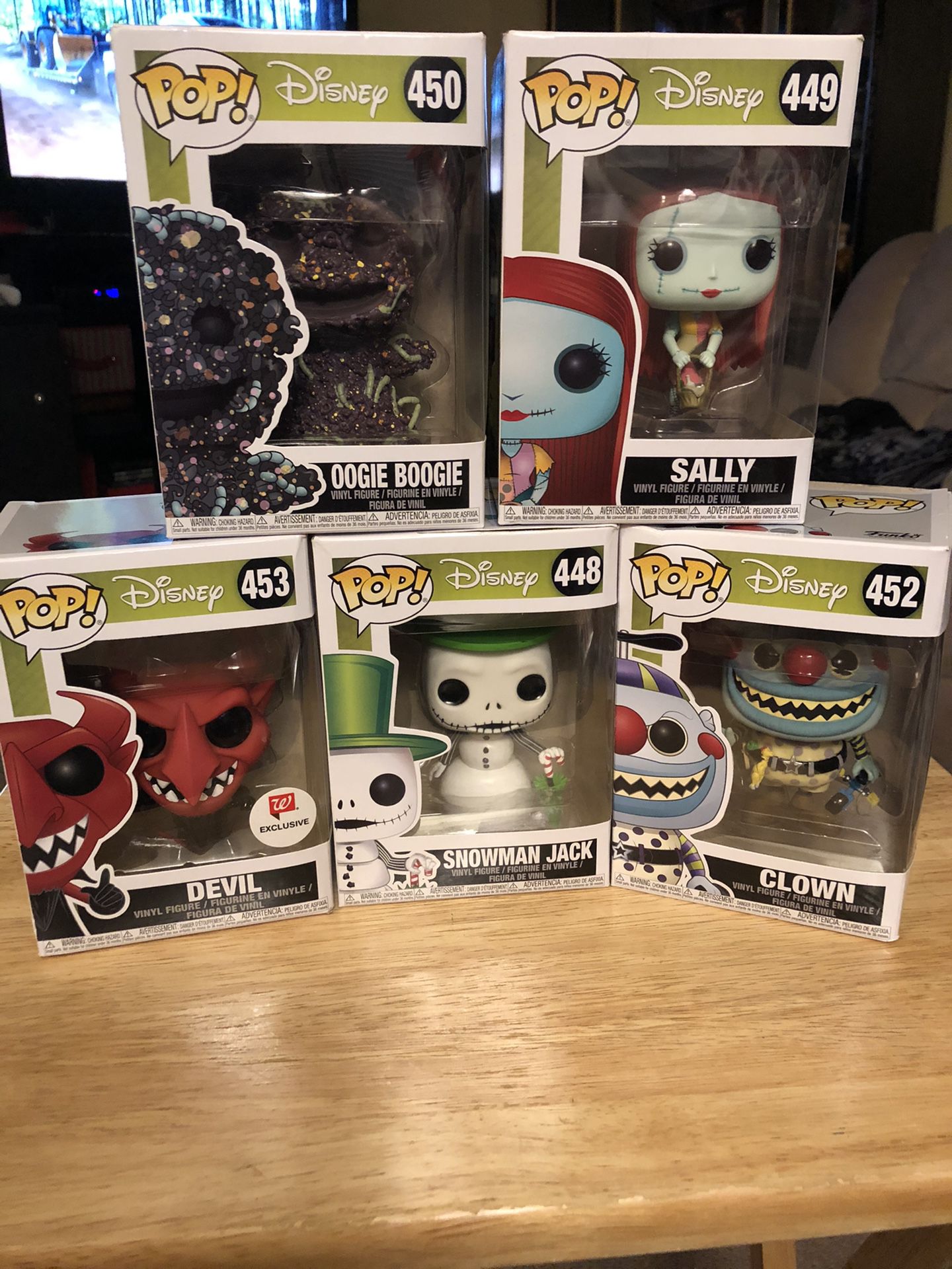 Lot of Funko Pops - Nightmare before Christmas