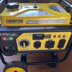 Champion 5300 Watt Duel Generator