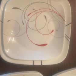 Corelle Corning Swirl Plates