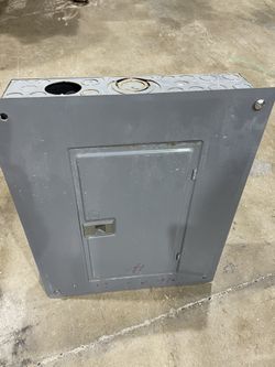 Square D Electric Box With Breakers