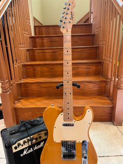Squier Affinity Telecaster w/ Marshall Amp