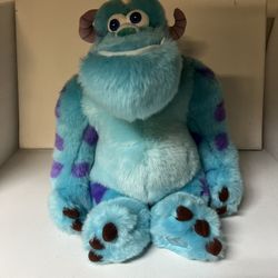 Monsters Inc Sully Large Disney Store Plush 16" Stuffed Animal Authentic
