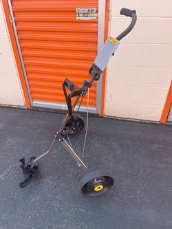 Cart Caddy 2-Wheel Folding Golf Push Cart