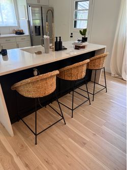 Counter height barstools (3)