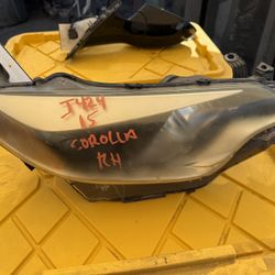 2014 - 2016 Toyota Corolla Headlight Headlamp Passenger RH J424