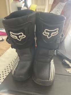 Kids Motorcycle Boots Size 10
