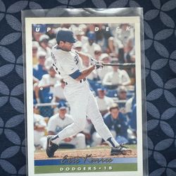 Eric Karros 1993 Upper Deck Baseball Card 
