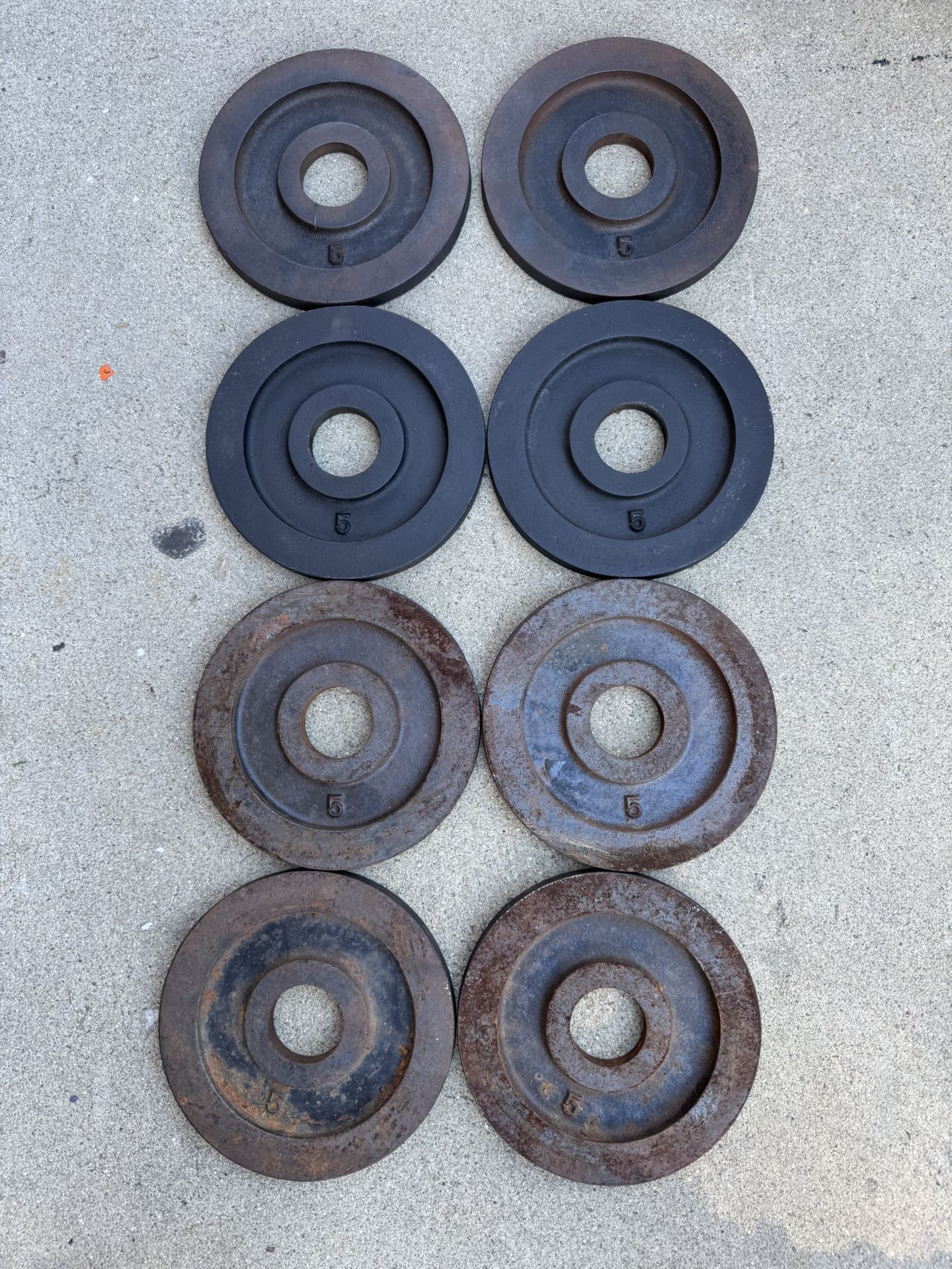 Olympic Weight Set 40 Lbs York 