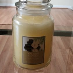 Yankee Candle SERENITY SPA Classic Large Jar Candle Single Wick 22oz Discontinued Brand New