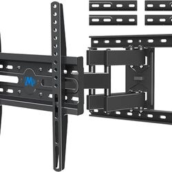 Mounting Dream TV Mount Full Motion TV Wall Mount for Most 32-65 Inch Flat Screen TV, Wall Mount TV Bracket with Dual Arms, Max VESA 400x400mm and 99 