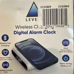 Magnetic Phone Charging Alarm Clock