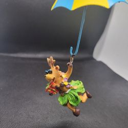 Christmas Hawaiian Reindeer Ornament 