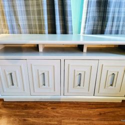 Mid-century designed living room media cabinet