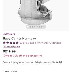 Babybjorn Carrier Harmony 