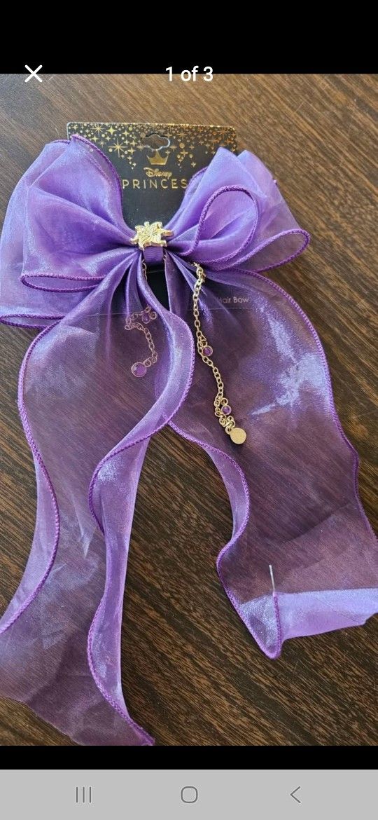 Tangled/repunzel Hair Bow